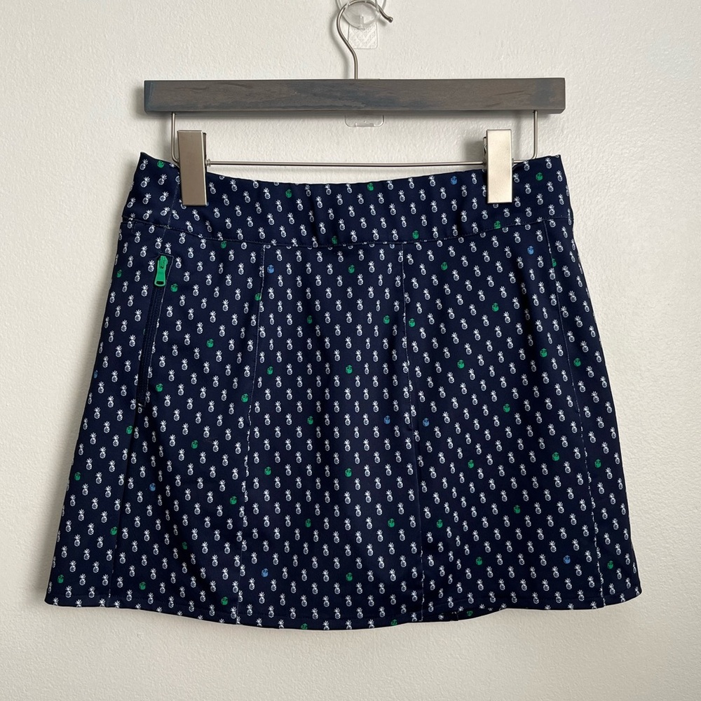 Ralph Lauren RLX Pineapple Golf Printed A-Line Skirt Skort Pattern